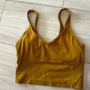Lululemon Align size 4 crop top, sports bra, under shirt.